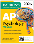 AP Psychology Premium, 2026: Prep Book with 3 Practice Tests + Comprehensive Review + Online Practice (Barron's AP Prep)