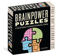 Brainpower Puzzles Page-A-Day(r) Calendar 2026: A