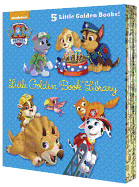 PAW Patrol Little Golden Book Library (PAW Patrol): Itty-Bitty Kitty Rescue; Puppy Birthday!; Pirate Pups; All-Star Pups!; Jurassic Bark!