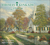 Thomas Kinkade Studios 2025 Deluxe Wall Calendar