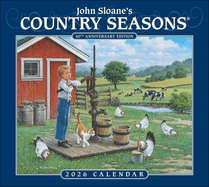 John Sloane's Country Seasons├é┬« 2026 Deluxe Wall Calendar: 40th Anniversary Ed.