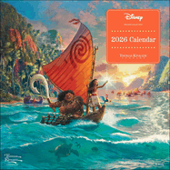 Disney Dreams Collection by Thomas Kinkade Studios 2026 Mini Wall Calendar