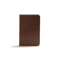 'CSB Compact Bible, Brown Leathertouch, Value Edition'