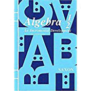 Saxon Algebra 1/2 Kit