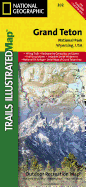 Grand Teton National Park (National Geographic Trails Illustrated Map (202))