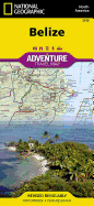 Belize (National Geographic Adventure Map (3106))