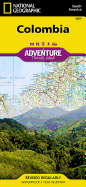 Colombia (National Geographic Adventure Map, 3405)