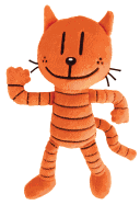 MerryMakers Dog Man's Petey Soft Plush Toy, 9-Inch, from Dav Pilkey's Dog Man Book Series