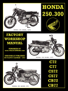 Honda Motorcycles Factory Workshop Manual 250-300 Twins 1960-1969