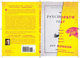 The Psychopath Test: A Journey Through the Madnes