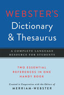 Webster's Dictionary & Thesaurus, Newest Edition