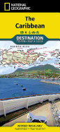 Caribbean (National Geographic Destination Map)
