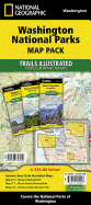 Washington National Parks [Map Pack Bundle] (National Geographic Trails Illustrated Map)