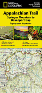 Appalachian Trail, Springer Mountain to Davenport Gap [Georgia, North Carolina, Tennessee] (National Geographic Topographic Map Guide (1501))