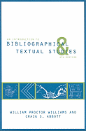 An Introduction to Bibliographical and Textual Stu