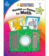 Carson Dellosa | Puzzles and Games for Math Activity Workbook | 2nd Grade, 64pgs (Home Workbooks)