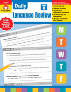 Evan-Moor Daily Language Review Grade 8 Teacher s Edition Supplemental Teaching Resource Book, 36 Weeks of Lessons