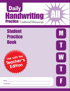 Daily Handwriting Practice Traditional Manuscript Student Book