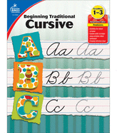 Carson Dellosa Beginning Traditional Cursive Workbook├óΓé¼ΓÇ¥Grades 1-3 Handwriting Practice, Uppercase and Lowercase Letters of the Alphabet, Number Words (32 pgs) (Learning Spot)