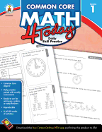 Carson Dellosa | Common Core Math 4 Today Workbook | 1st Grade, 96pgs (Common Core 4 Today)