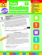 Evan-Moor Daily Reading Comprehension, Grade 5 - Homeschooling & Classroom Resource Workbook, Reproducible Worksheets, Teaching Edition, Fiction and ... Reading Comprehension, Grade 5, EMC 3615)
