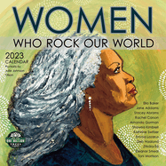 Women Who Rock Our World 2023 Wall Calendar | 12' x 24' Open | Amber Lotus Publishing
