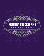 Monthly Bookkeeping Record Book