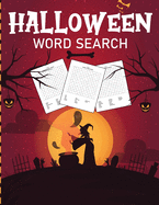 Halloween Word Search: Puzzle Activity Book For Kids and Adults - Halloween Gifts