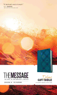 The Message Deluxe Gift Bible (Leather-Look, Crosshatch Denim): The Bible in Contemporary Language