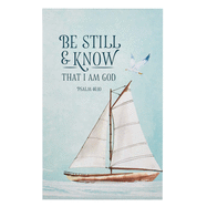 Christian Art Gifts Scripture Journal Be Still and Know Psalm 46:10 Bible Verse Inspirational Notebook,128 Ruled Pages Flexcover 5.5├óΓé¼┬¥ x 8.5├óΓé¼┬¥