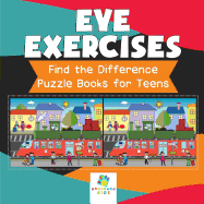 Eye Exercises Find the Difference Puzzle Books for Teens
