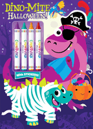 Dino-Mite Halloween: Colortivity with Big Crayons and Stickers (Color & Activity with Crayons)