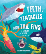 Teeth, Tentacles, and Tail Fins (Reinhart Pop-Up Studio): A Wild Ocean Pop-Up (Reinhart Studios) (Ocean Book for Kids, Shark Book for Kids, Nature Book for Kids)
