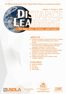 Distance Learning: Volume 17 #2 (Distance Learning Journal)