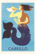Vintage Journal Mermaid, Cabrillo (Pocket Sized - Found Image Press Journals)