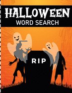 Halloween Word Search: Puzzle Activity Book - For Kids Ages 5-8 - Juvenile Gifts - With Key Solution Pages