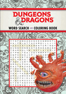 Dungeons & Dragons Word Search and Coloring (Coloring Book & Word Search)