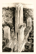 Vintage Journal Manhattan from Above (Pocket Sized - Found Image Press Journals)