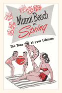 Vintage Journal Miami Beach in Spring (Pocket Sized - Found Image Press Journals)