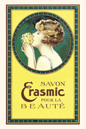 Vintage Journal French Erasmic Soap Advertisement (Pocket Sized - Found Image Press Journals)