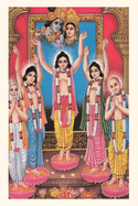 Vintage Journal Hindu Deities (Pocket Sized - Found Image Press Journals)