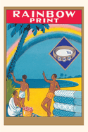Vintage Journal Rainbow Print Fabric, Tropical Isle (Pocket Sized - Found Image Press Journals)