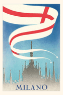 Vintage Journal Milan Travel Poster (Pocket Sized - Found Image Press Journals)