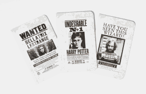 Harry Potter Wanted Posters Pocket Journal Collec
