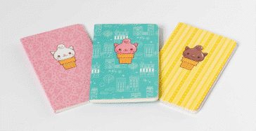 Kitty Cones Pocket Notebook Collection Set