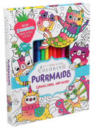 Kaleidoscope Coloring: Purrmaids, Llamacorns, and
