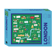 London Map: 500-Piece Jigsaw Puzzle