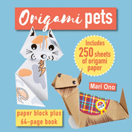 Origami Pets - Paper Block Plus 64-Page Book