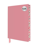 Baby Pink Blank Artisan Notebook (Flame Tree