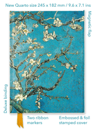 Vincent van Gogh: Almond Blossom (Foiled Quarto Journal) (Flame Tree Quarto Notebook)